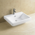 High Quality White New Countertop Heart Shaped Sink